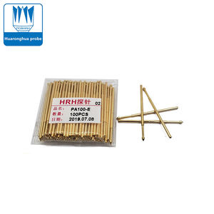 Huaronghua Probe P100 Serie Pogopin Ersetzt Deutschen <span class=keywords><strong>INGUN</strong></span> GKS-100 für PCB ICT Anwendungen Integrierte Schaltkreise Phosphor-Kupfer - Product Image 2