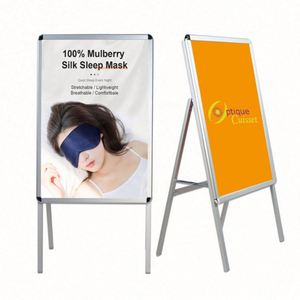 Outdoor Advertising Metal a <b>Frame</b> Pavement Sign Stand Sidewalk Sign for <b>Poster</b> Boards - Product Image 4