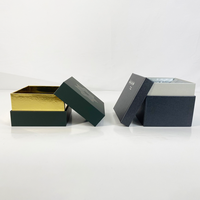 Boîte en papier rigide avec couvercle et base imprimés avec un logo personnalisé pour l'emballage de cosmétiques et de bijoux, vente en gros, haute qualité, respectueuse de l'environnement
