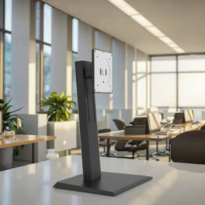 Ergonomic 24-inch có thể điều chỉnh LCD máy tính để bàn máy tính đứng 90 độ VESA màn hình cánh tay ruigugan Đen ABS + tấm kim loại kho - Product Image 6