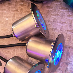 Lumière <span class=keywords><strong>LED</strong></span> encastrée au sol pour terrasse, paysage, allée, <span class=keywords><strong>extérieur</strong></span>, 3W, IP68, étanche, acier inoxydable, <span class=keywords><strong>12V</strong></span>, 24V - Product Image 4