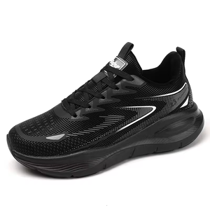 Zapatillas para correr al aire libre de alta calidad, de caña baja, informales, ligeras, resistentes al desgaste, antideslizantes, con suela gruesa, estilo moderno para caminar. - Product Image 1