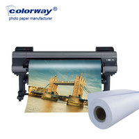 Fournisseur de papier photo mat pour imprimante jet d'encre Novajet 128 g/m², papier photo mat grand format en rouleau pour le marché indien et du Moyen-Orient