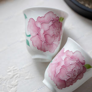 Taza <span class=keywords><strong>de</strong></span> Té <span class=keywords><strong>de</strong></span> Cerámica Pequeña Hecha a Mano con Rayas Verticales, Estilo Nuevo, Taza <span class=keywords><strong>de</strong></span> Té Asiática, <span class=keywords><strong>Tazas</strong></span> <span class=keywords><strong>de</strong></span> Café <span class=keywords><strong>sin</strong></span> Asa - Product Image 5