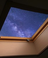 Système de toit plat avec fenêtres verticales automatiques au design moderne personnalisé, toit ouvrant électrique en alliage d'aluminium résistant au vent
