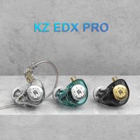 Promo Terbatas Earphone In-Ear Monitor HIFI Detachable 2 Pin Wired Earbuds EDX Pro IEM Headphones untuk Musik, Gaming, Studio