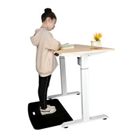Table d'Écriture pour Enfants ADA School Ergonomique Réglable en Hauteur à Un Moteur Électrique Design Simple pour l'Étude