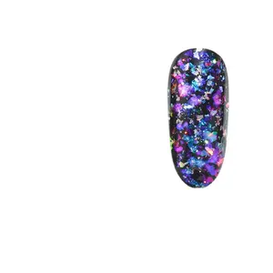 New Fashion 12 Colors Manicure Laser Nail Foil Spangle For Nail Art