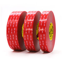 Ruban de fixation transparent 3M VHB 4905, 0,5 mm x 10 mm x 3 m, adhésif permanent en mousse acrylique pour l'électronique et les écrans