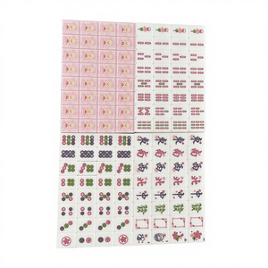 Fabbrica diretta chiaro americano <span class=keywords><strong>Mahjong</strong></span> cristallo personalizzabile <span class=keywords><strong>Mahjong</strong></span> plastica <span class=keywords><strong>Mahjong</strong></span> acrilico personalizzato di alta qualità - Product Image 1