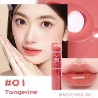 Rouge à lèvres 2 en 1 Fleur Element Honey Lipstick Moisturizing Love Heart Cute Design Shiny Repulpant Whitening Mirror Lipstick