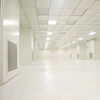 Air de pièce propre manipulant la pièce propre d'équipement de contrôle de moniteur de la poussière de plancher pour la biotechnologie