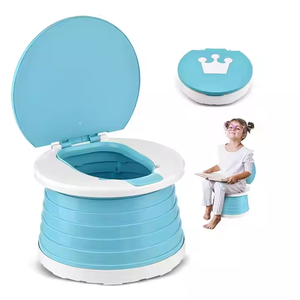 Asiento Orinal Plegable <span class=keywords><strong>de</strong></span> Viaje para Niños <span class=keywords><strong>de</strong></span> 2 a 6 Años, Entrenador <span class=keywords><strong>de</strong></span> Inodoro Portátil <span class=keywords><strong>de</strong></span> Plástico sin BPA con <span class=keywords><strong>Bolsa</strong></span> <span class=keywords><strong>de</strong></span> Transporte para Uso en Avión - Product Image 5