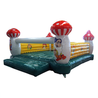 Château gonflable de fête en forme de champignon pour parc d'attractions, location de château sauteur