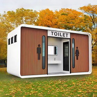 Toilettes mobiles en plastique Jiaxin pour la protection de l'environnement, avec garantie d'un an, pour les parcs, les zones scéniques et l'utilisation en extérieur