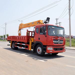 รถบรรทุกติดเครน Dongfeng Dolica D9 4*2 พร้อมเครนบูมตรง Shimei 8 ตัน ระบบควบคุมระยะไกล และการใช้งานที่ยืดหยุ่น - Product Image 5