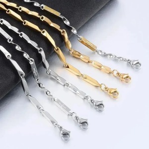 Cadena Bizantina de Acero Inoxidable para Hombre, Estilo Hip Hop, Joyería de Moda - Product Image 6