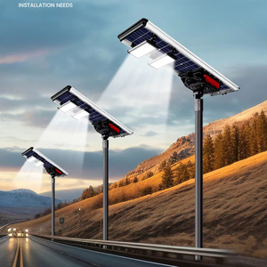 Joinshare - Lámparas Solares para Exteriores con Sensor de Luz, Panel de Doble Cara de Alta Calidad - Product Image 1