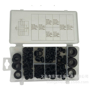 DZT/Dongzhe O-Ring Seal Kit 180Pcs Rubber Gasket Set For <b>Cable</b> Protection And Mechanical Sealing - Product Image 4