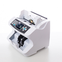 Compteur et détecteur de monnaie de billets de banque de billets de banque H-8200 automatique Machine de comptage à chargement frontal