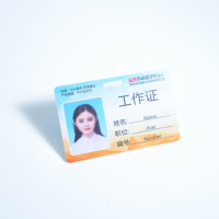 Carte d'accès personnalisée pour événement VIP Carte d'admission magnétique en plastique laminé PVC avec impression offset Cordon de commande minimum