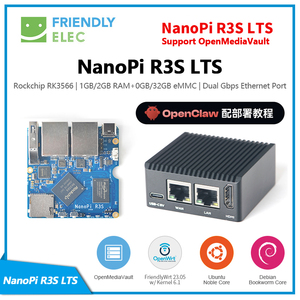 Placa de Router Mini NanoPi R3S LTS con Rockchip RK3566, 1GB/2GB de RAM, Sin EMMC Integrado, Equipada con Puerto Ethernet Gigabit Dual - Product Image 2