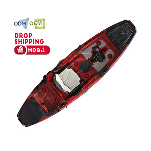 Kayak Professionale Monoposto per Pescatori, Kayak da Pesca con Sistema <span class=keywords><strong>a</strong></span> Pedali per <span class=keywords><strong>Mare</strong></span> - Product Image 4