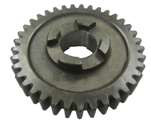 Engrenages à denture droite en acier SCM420 de haute précision, sur mesure, pour machines agricoles, roues à chaîne en fonte - Product Image 1