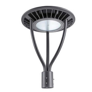 Luz de camino LED redonda de 100W 13.000 lúmenes 5000K Luz de día garantizada 100% de satisfacción con montaje en poste y Poste superior - Product Image 6