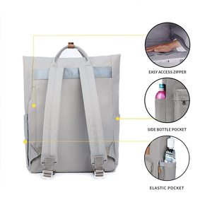 Roll-Top-Pendler-<span class=keywords><strong>Rucksack</strong></span> für Männer und Frauen, Erweiterbarer Luxus-<span class=keywords><strong>Rucksack</strong></span>, Alltags-<span class=keywords><strong>Rucksack</strong></span> für Arbeit, Schule, Reisen - Product Image 6