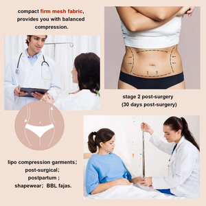 <span class=keywords><strong>Fajas</strong></span> Colombianas Post-Opératoires BBL pour Femmes, Soutien-Gorge et Gaine Amincissante Intégrale avec Effet Remonte-Fesses et Contrôle Abdominal - Product Image 5