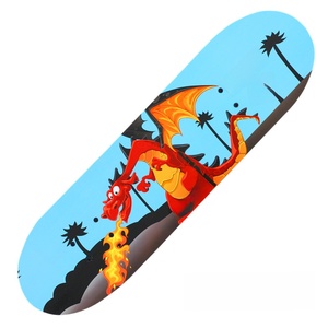 Skateboard en bois à quatre roues <span class=keywords><strong>pour</strong></span> adolescents, garçons et filles, modèle de skateboard <span class=keywords><strong>pour</strong></span> débutants HB12 - Product Image 2