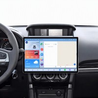 Radio Mobil Android 2K Layar Sentuh 13.1'' Carplay Auto 4G DSP WIFI Pemutar Stereo Multimedia Mobil untuk Subaru Forester XV 2013~2018