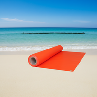 Rouleaux de bâche en PVC enduit auto-nettoyant, imperméable et antistatique en acrylique tissé, personnalisables en polyester/acrylique pour extérieur et résistant à l'huile