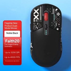 ماوس ألعاب خفيف الوزن ، ماوس مكتب للألعاب <span class=keywords><strong>3</strong></span> وضع AI قابل لإعادة الشحن ماوس لاسلكي للألعاب الكمبيوتر مع إضاءة خلفية RGB - Product Image 4