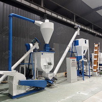 Machine de fabrication de granulés d'aliments pour animaux et volailles pour bétail Granulateur pour aliments Ligne de granulation