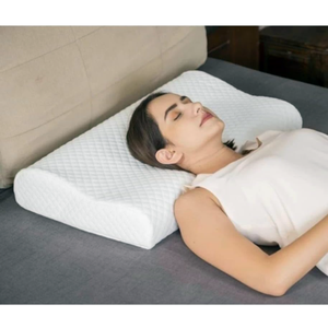 Bantal karakter Modern, serat bambu ramah kulit, bantal gelombang ergonomis untuk dukungan tulang belakang leher, pereda sakit kepala - Product Image 3