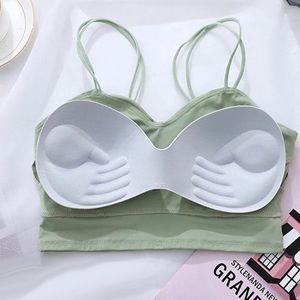 Sujetador deportivo transpirable al por mayor para yoga, sin relleno, ajustado y de soporte medio-alto para mujer - Product Image 5