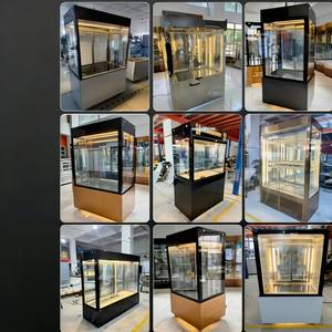 Réfrigérateur de présentation de viande de haute qualité, modèle de <span class=keywords><strong>boucherie</strong></span> avec porte vitrée et congélateur - Product Image 2