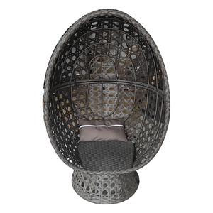 Cama de mimbre para colgar en la terraza del hotel, cama redonda reclinable de mimbre, Nido de Pájaro al aire libre - Product Image 3