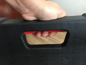 Carrito de Mano Plegable de Plástico de Diseño Especial de 150 kg, Carrito de 4 Ruedas Totalmente Plegable para Compras, Almacenamiento y Herramientas - Product Image 5