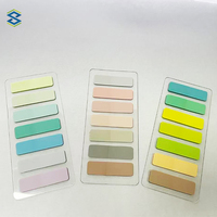 Bloc-notes autocollants personnalisables en PET, imperméables, colorés, durables, 20 feuilles, écriture fluide, vente en gros