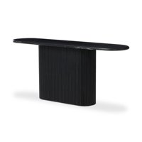 Table console d'intérieur en bois massif, design minimaliste, durable et tendance, pour salon, entrée de maison, aménagement de l'espace