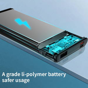 Wholesale Ultra Slim PD 20W Li-Polymer 10000mAh Fast <b>Charging</b> Type-<b>C</b> Power Bank - Product Image 4