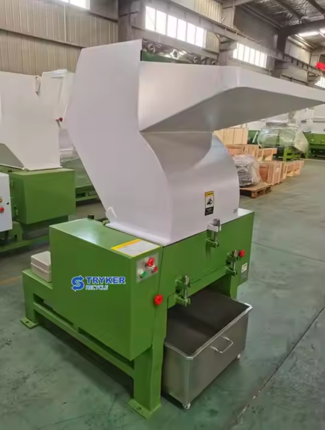 plastic shredding machine single shaft 240v pet pvc hdpe pp