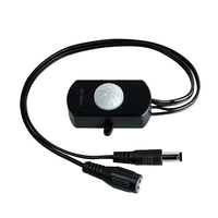 Capteur de mouvement pour bande LED, mini-interrupteur à intensité variable DC 12V à 30V, pour armoire, escalier, chambre à coucher