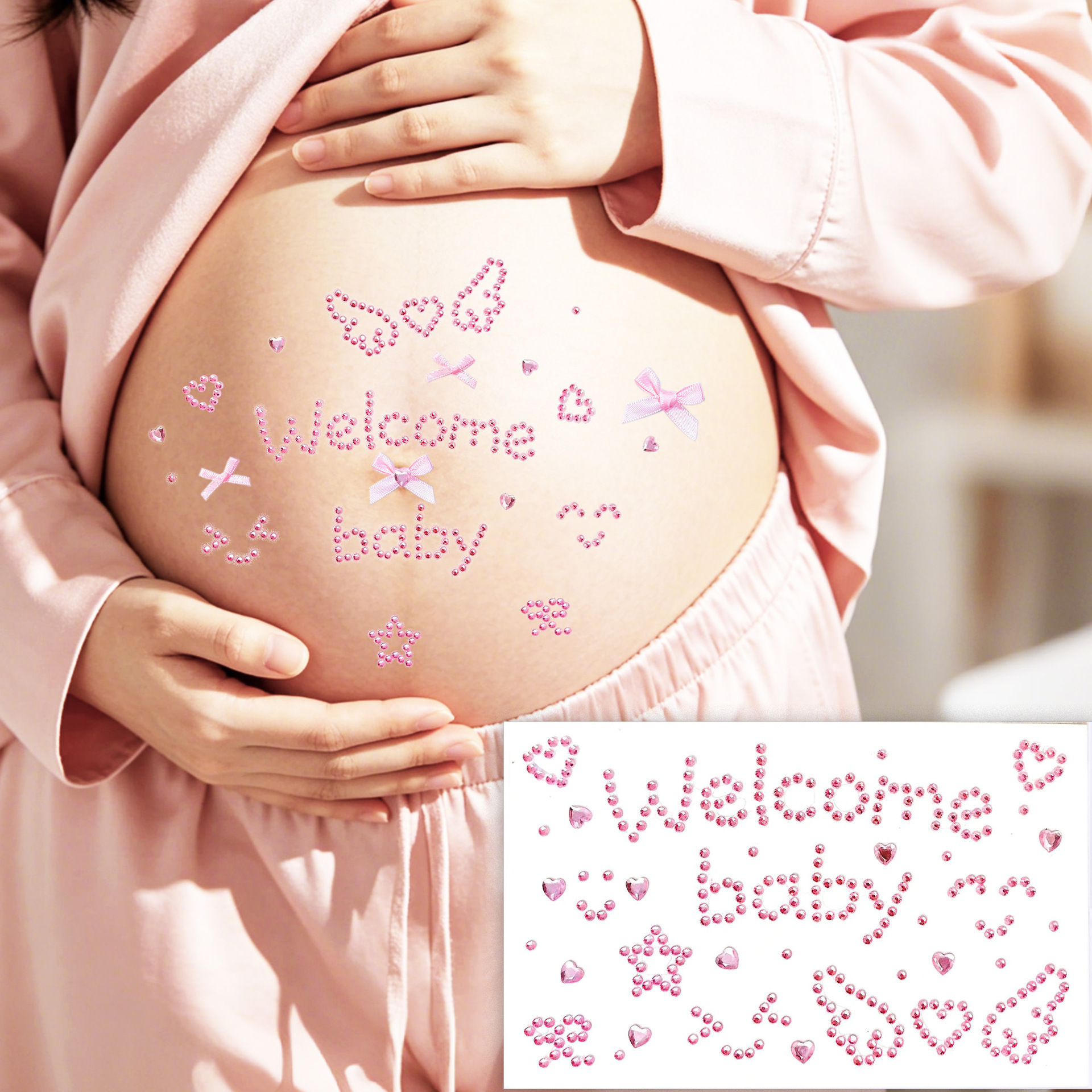 Pink-welcome baby