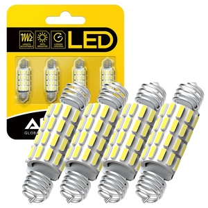 หลอดไฟ LED Auxito 2.5W 375LM 6500k 4x 578 แบบโดม สำหรับ F250 2005-2017 F350 F450 Super Duty ไฟภายในแบบ LED - Product Image 1
