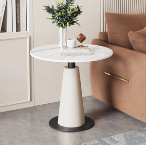 Table d'appoint moderne italienne en dalle de roche, table d'appoint pour salon, table basse de réception d'hôtel - Product Image 5