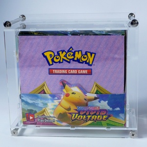 Boîte de présentation en acrylique transparente personnalisée par le fabricant, boîte Elite Trainer avec couvercle magnétique - Product Image 5